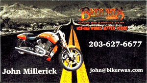 Biker Wax Business Card