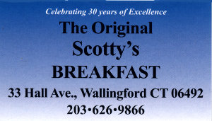 Scotty's Breakfast Business Card