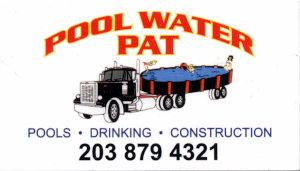 Pool Water Pat Business Card